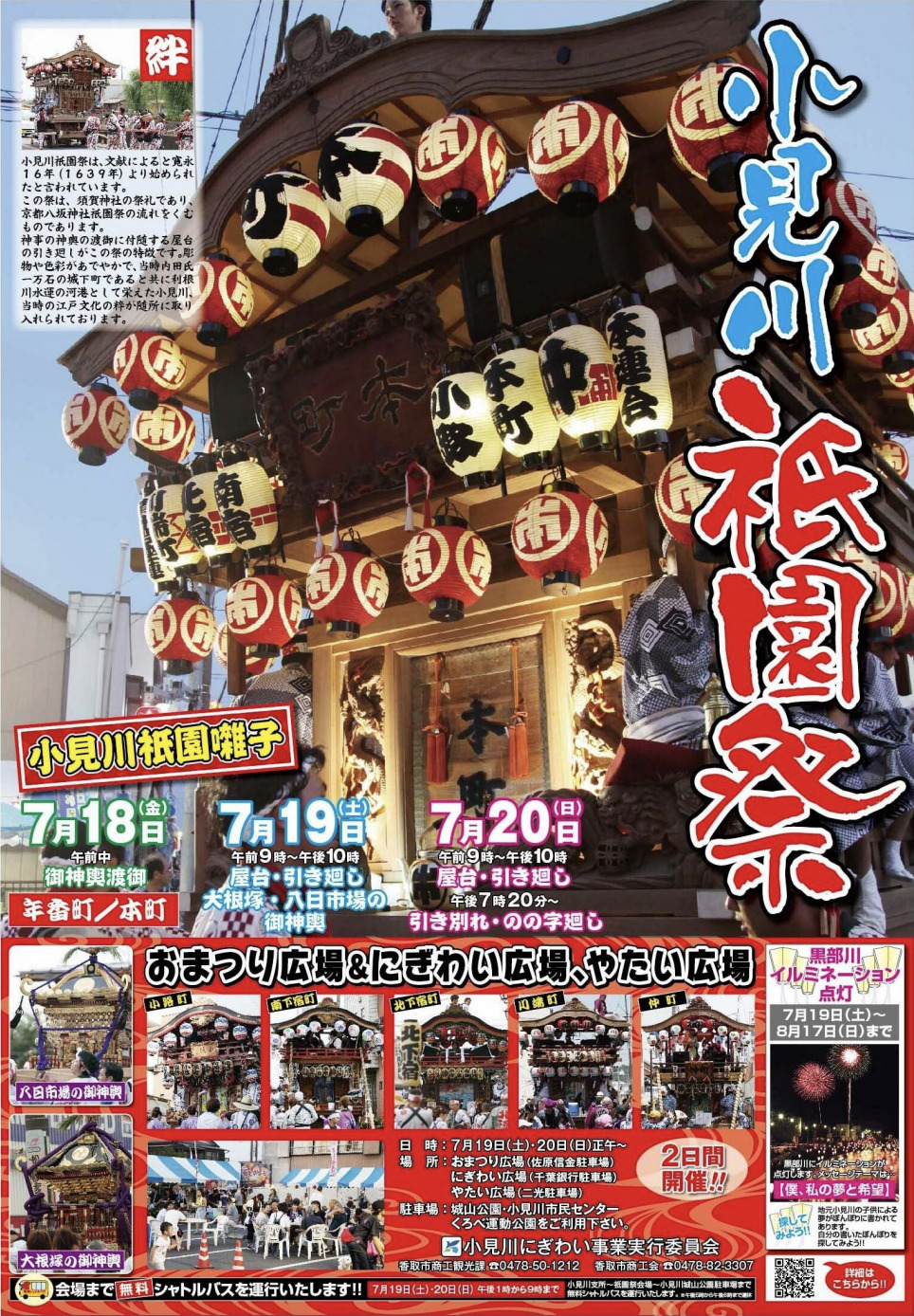 小見川祇園祭2025