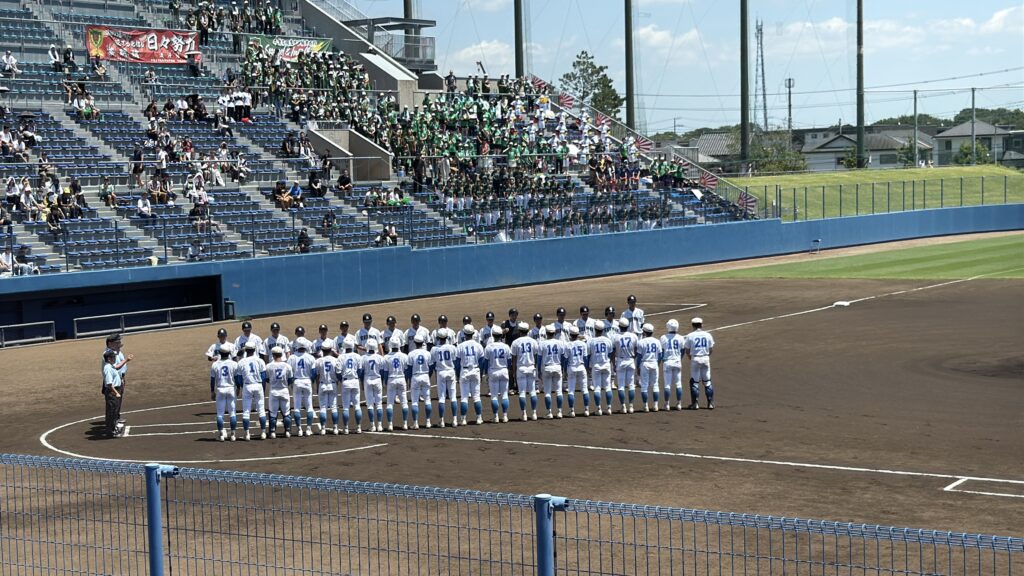 八千代松陰高校夏の千葉県高校野球2025千葉黎明戦ベスト81