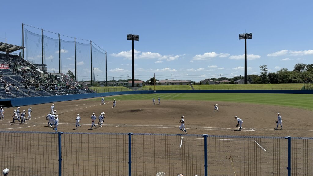 八千代松陰高校夏の千葉県高校野球2025千葉黎明戦ベスト85