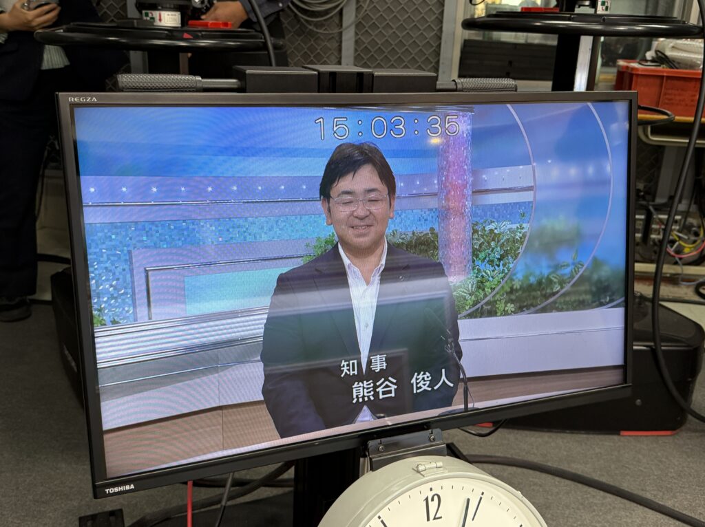 千葉テレビ視察202509264
