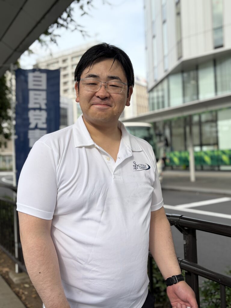 自民党青年局街頭活動千葉駅