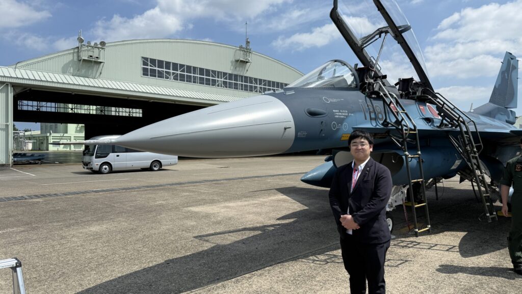 航空自衛隊百里基地を視察 ちば自民党青年局 日本の空を守る現場から学ぶ2