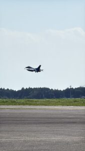航空自衛隊百里基地を視察　ちば自民党青年局　日本の空を守る現場から学ぶ1